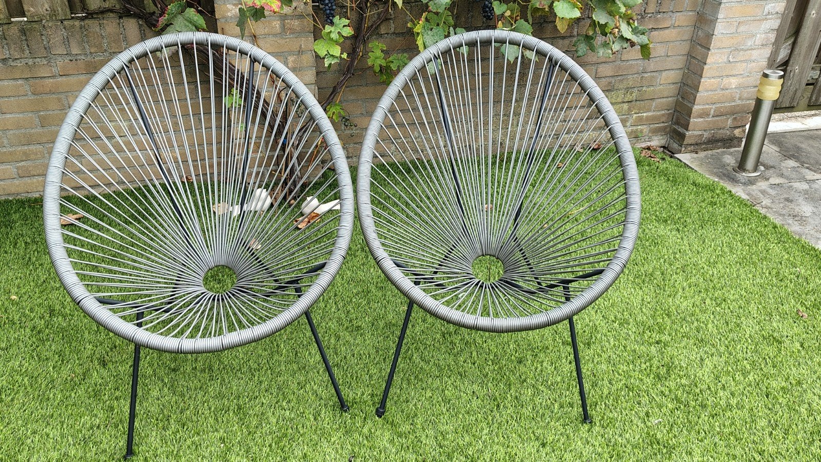 Selling two Jysk "Acapulco" chairs, Ophalen, Zo goed als nieuw
