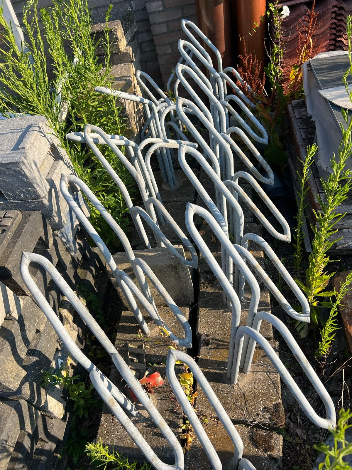 Fietsenrekken - Set van meerdere stuks, Fietsen en Brommers, Fietsaccessoires | Fietsenrekken, Ophalen of Verzenden, Gebruikt