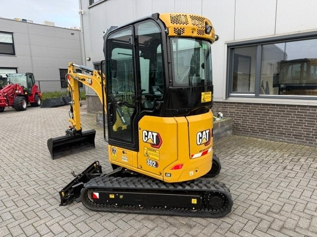 CAT 302 2.2T Next Gen Bj23 2000uur Minigraver Minikraan ZGST, Ophalen, Graafmachine