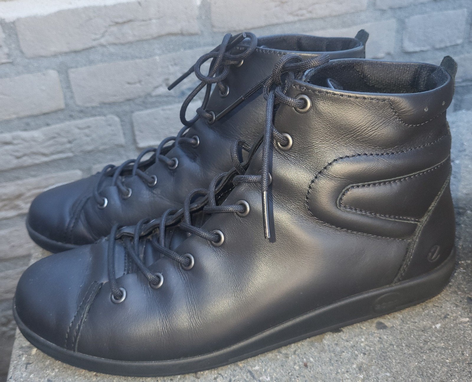 Ecco schoenen, Ecco, Zwart, Lage of Enkellaarzen, Ophalen of Verzenden
