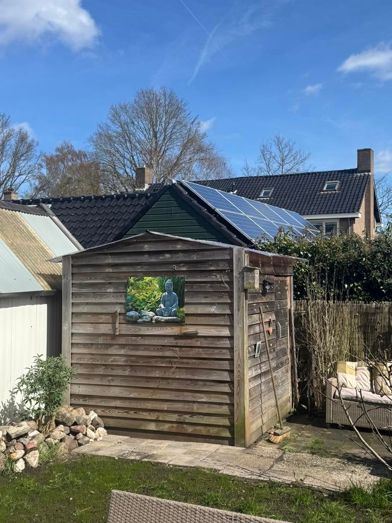 Schuurtje 2,60m x 2,60m, Tuin en Terras, Tuinhuizen, Minder dan 250 cm, Gebruikt, Schuur, Ophalen of Verzenden