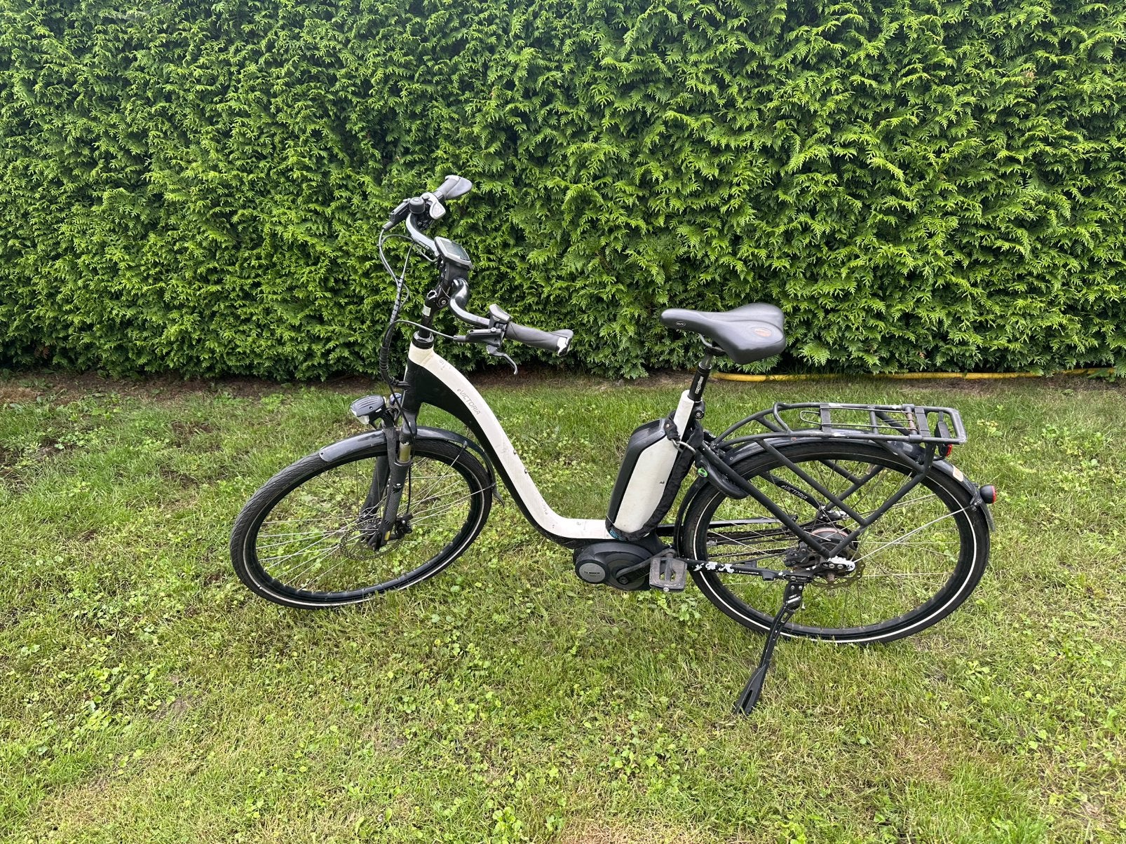 Victoria E Manufactor 9.6, Fietsen en Brommers, Elektrische fietsen, Gebruikt, 50 km per accu of meer, 55 tot 59 cm, Ophalen