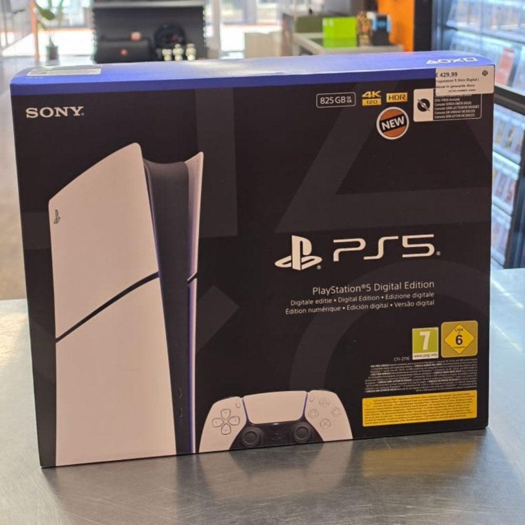 Playstation 5 Slim Digital | Nieuw in gesealde doos, Sony, Gebruikt, Support@sony.com, 1-7-1 Konan, Minato-ku
Tokyo 108-0075
Japan