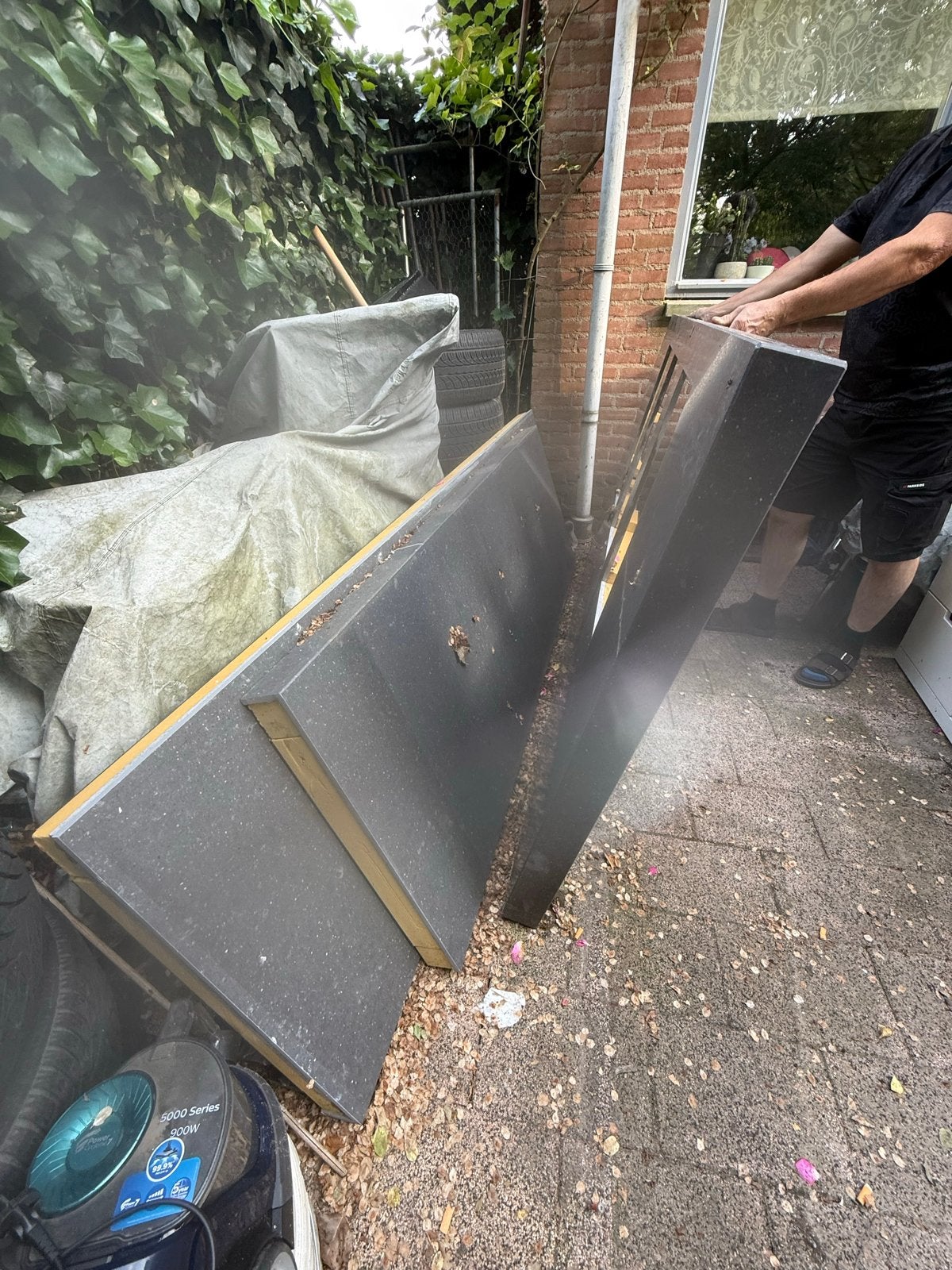 Compsiet werkblad met uitsparingen, Ophalen, Gebruikt