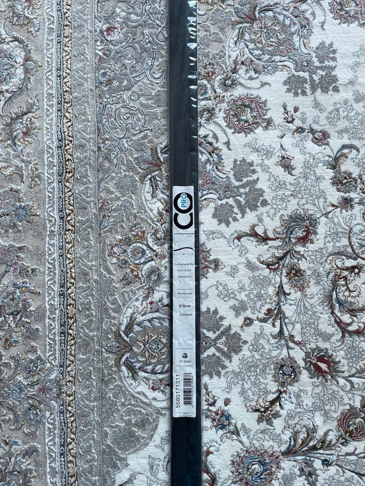 Nieuw Overgangsprofiel - Aluminium Zwart 270cm, Doe-het-zelf en Verbouw, Ophalen, Overige materialen, 250 cm of meer, Lijsten