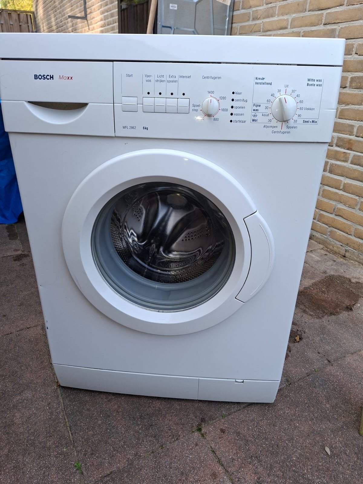 Bosch Maxx WFL 2862 Wasmachine - 6 kg, 1400 toeren, Witgoed en Apparatuur, Ophalen, Gebruikt, Voorlader, 85 tot 90 cm