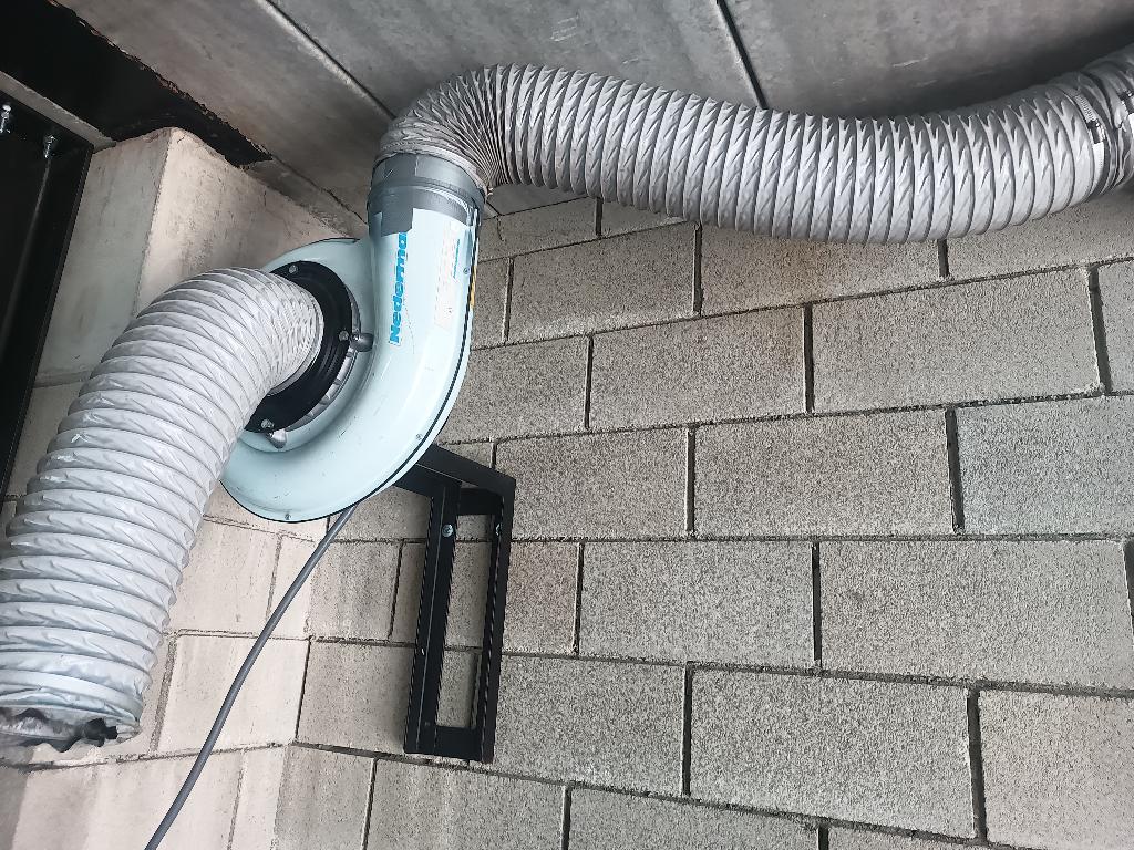 Nederman afzuiging, Ophalen, Zo goed als nieuw, Afzuiger