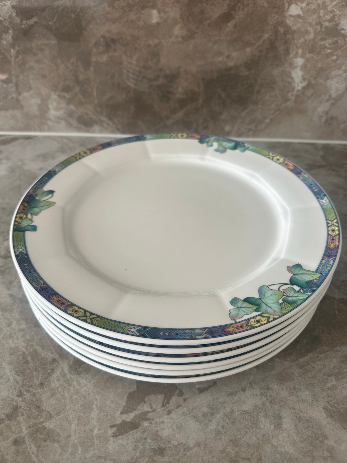 Villeroy & Boch Pasadena – 6 dinerborden, Gebruikt, Klassiek, Villeroy & Boch, Ophalen of Verzenden