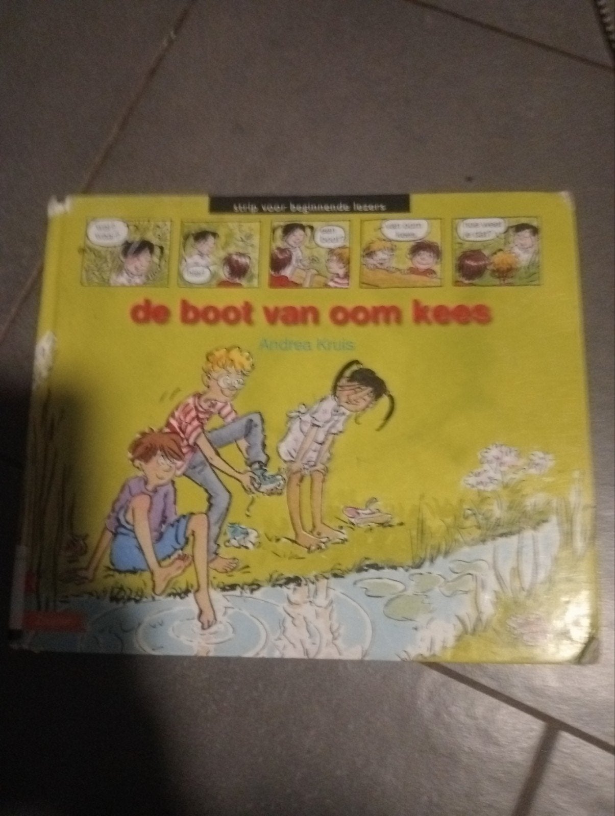 De boot van oom Kees - Andrea Kruis (strip voor beginners), Ophalen of Verzenden