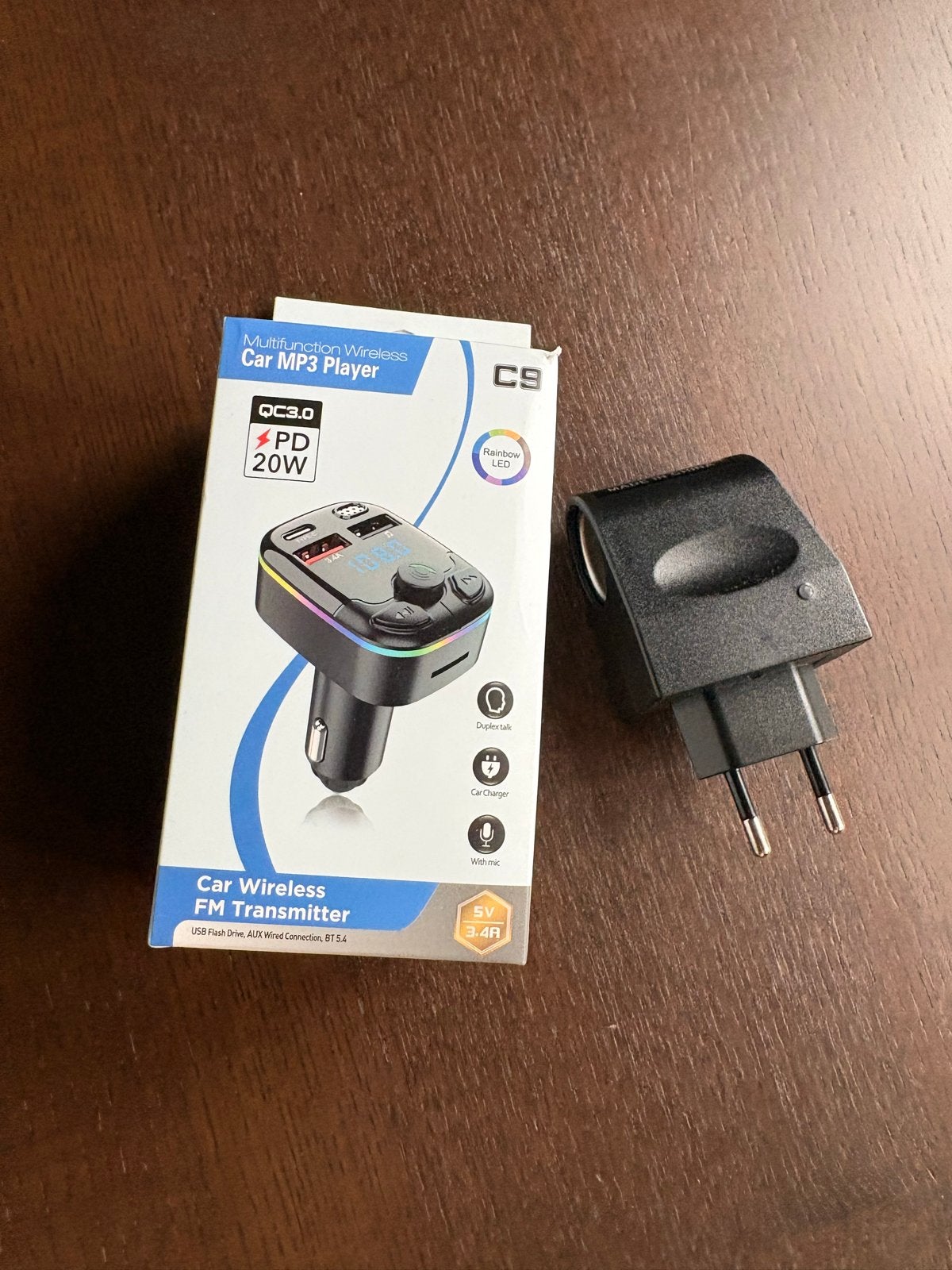 Multifunctionele Draadloze Auto MP3 Speler FM Transmitter, Ophalen of Verzenden, Nieuw
