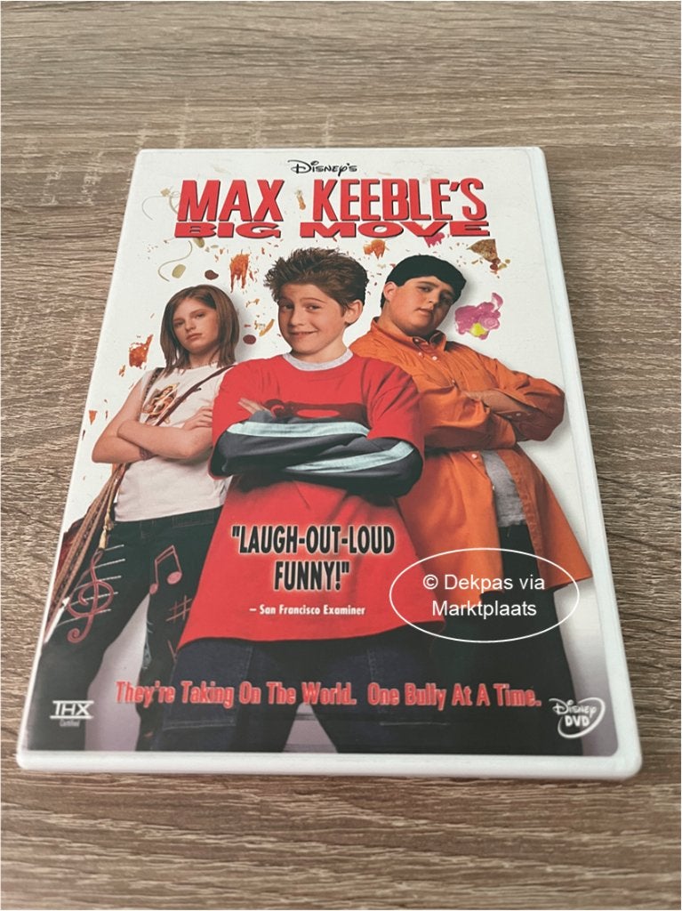 Dvd Max Keeble's Big Move - N-NLO - R1, Alle leeftijden, Ophalen of Verzenden, Actiekomedie, Gebruikt
