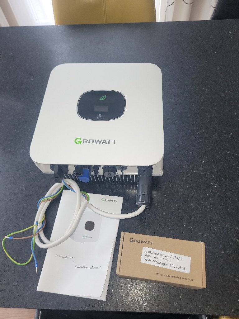 Growatt MIC 2000TL, Ophalen of Verzenden, Gebruikt, Growatt, Omvormer