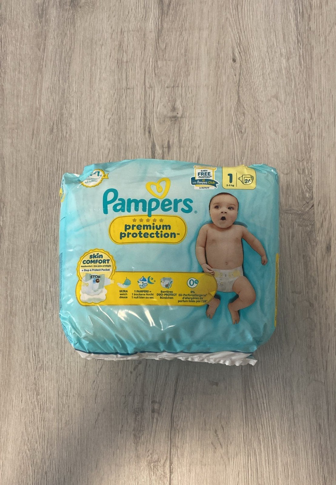 Pampers Premium Protection Maat 1 Luiers (2-5 kg) - Nieuw, Ophalen, Nieuw