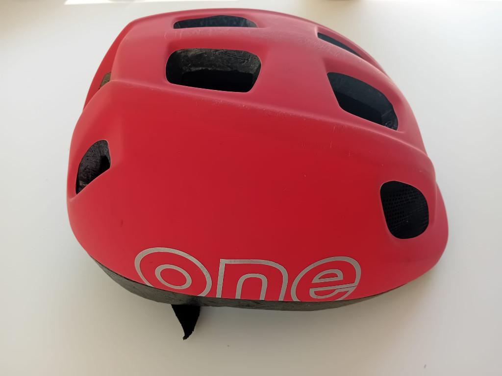 Fietshelm kind Bobike One, Fietsen en Brommers, Fietsaccessoires | Fietshelmen, XS, Gebruikt, Jongen of Meisje, Ophalen of Verzenden