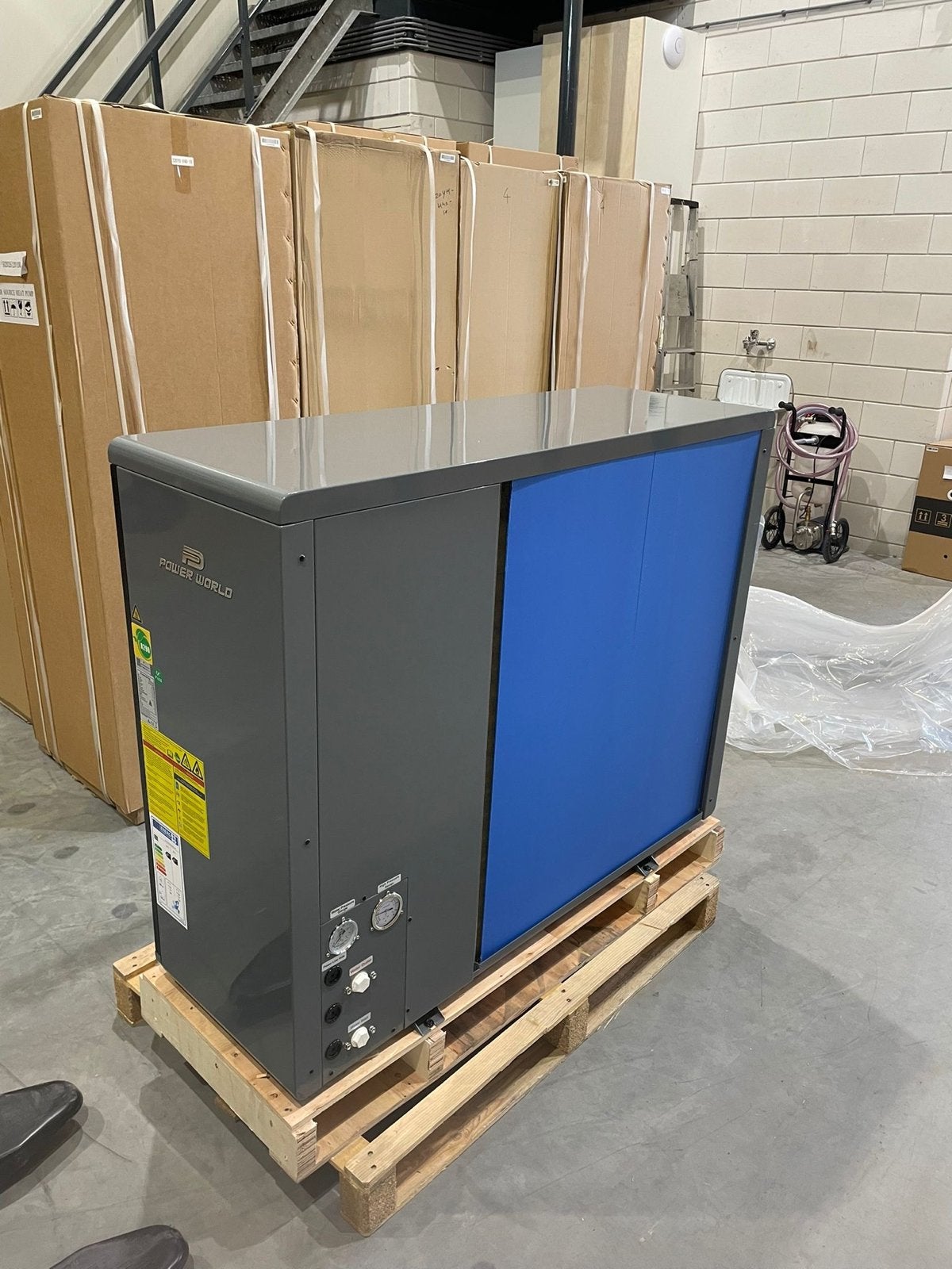 PowerWorld Warmtepomp 2027 Inclusief scherpe montageprijs, Nieuw, 3 snelheden of meer, Ophalen of Verzenden, Energieklasse A of zuiniger