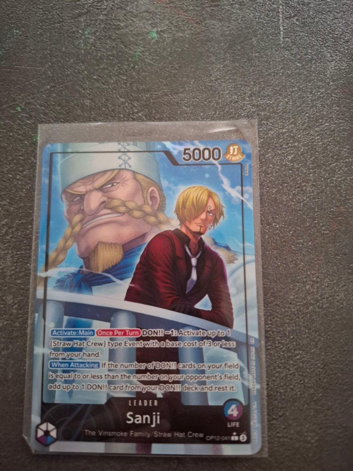 Sanji leader, Ophalen