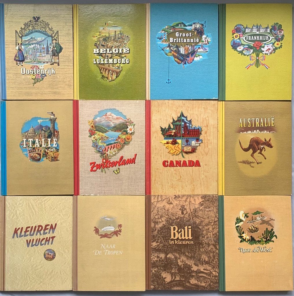 12 Douwe Egberts Reisalbums, Boeken, Ophalen of Verzenden, Gelezen, Plaatjesalbum