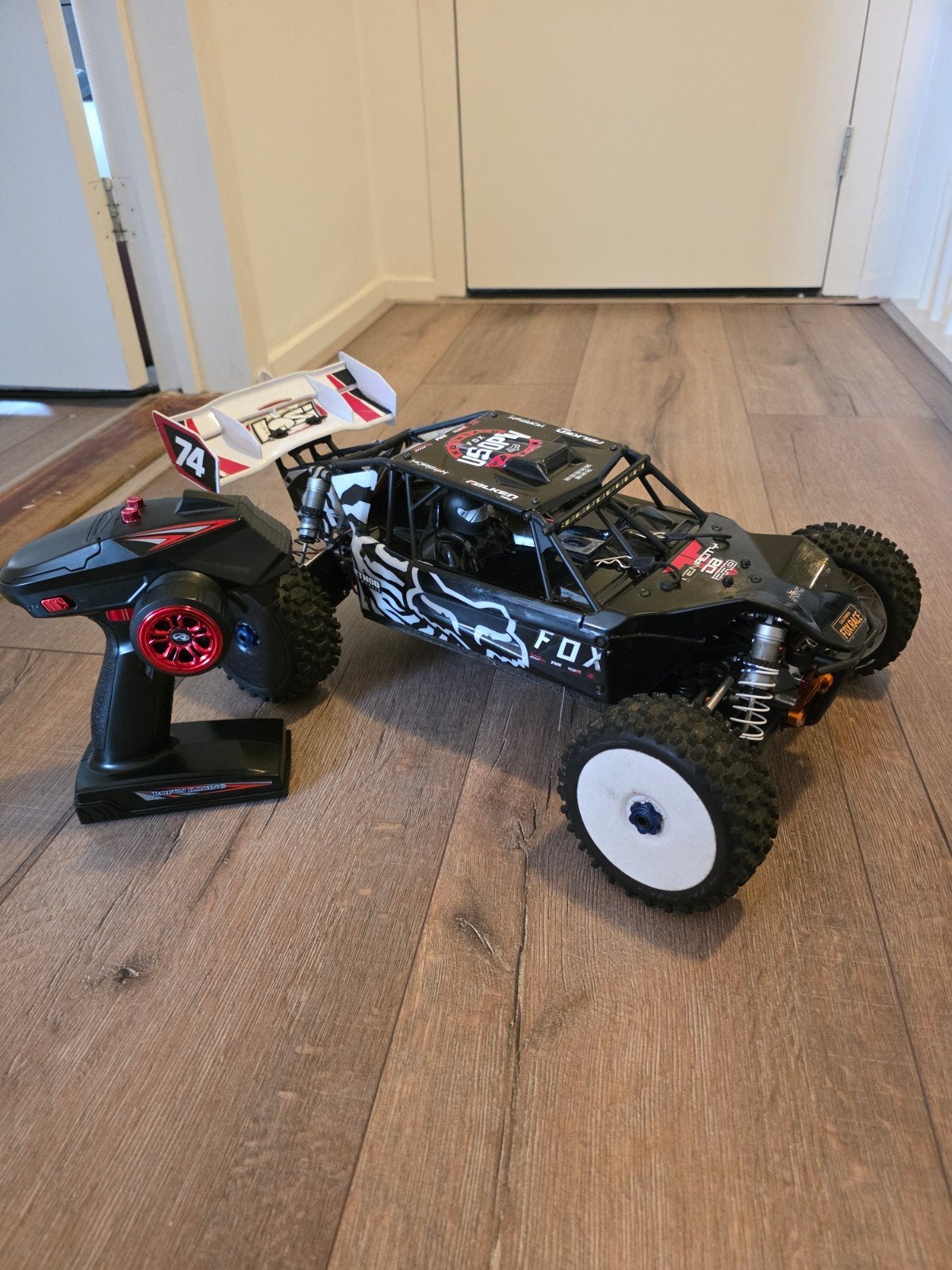 Losi Tenacity 2s / 3s  DB Pro Fox Livery, Ophalen, Gebruikt, Auto offroad
