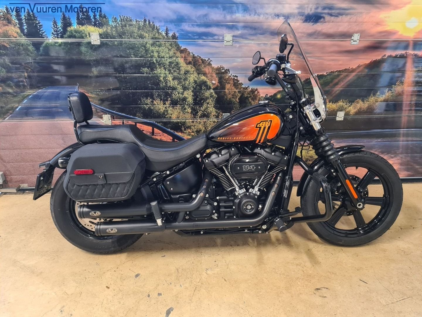 HARLEY-DAVIDSON STREET BOB 114 FXBBS 5HD 2023, Motoren, Motoren | Harley-Davidson, Bedrijf, Chopper
