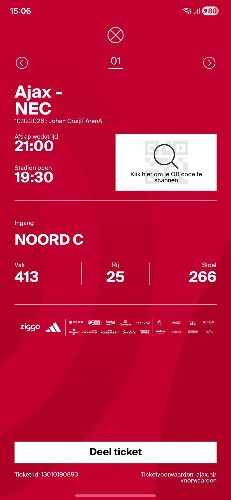 ajax nec 50 jaar fside vak 413