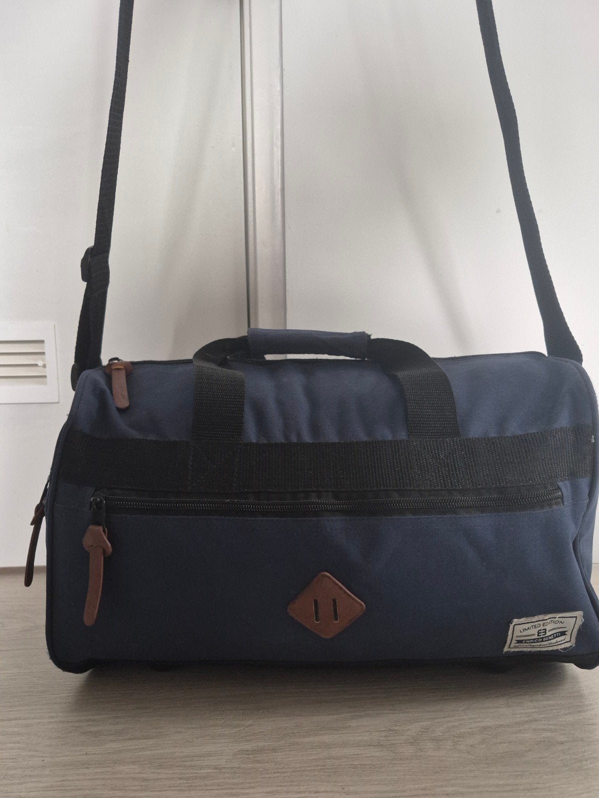Enrico Benetti E3 Limited Edition Ryanair Handbagage Tas, 40 tot 60 cm, Blauw, Minder dan 35 cm, Zo goed als nieuw