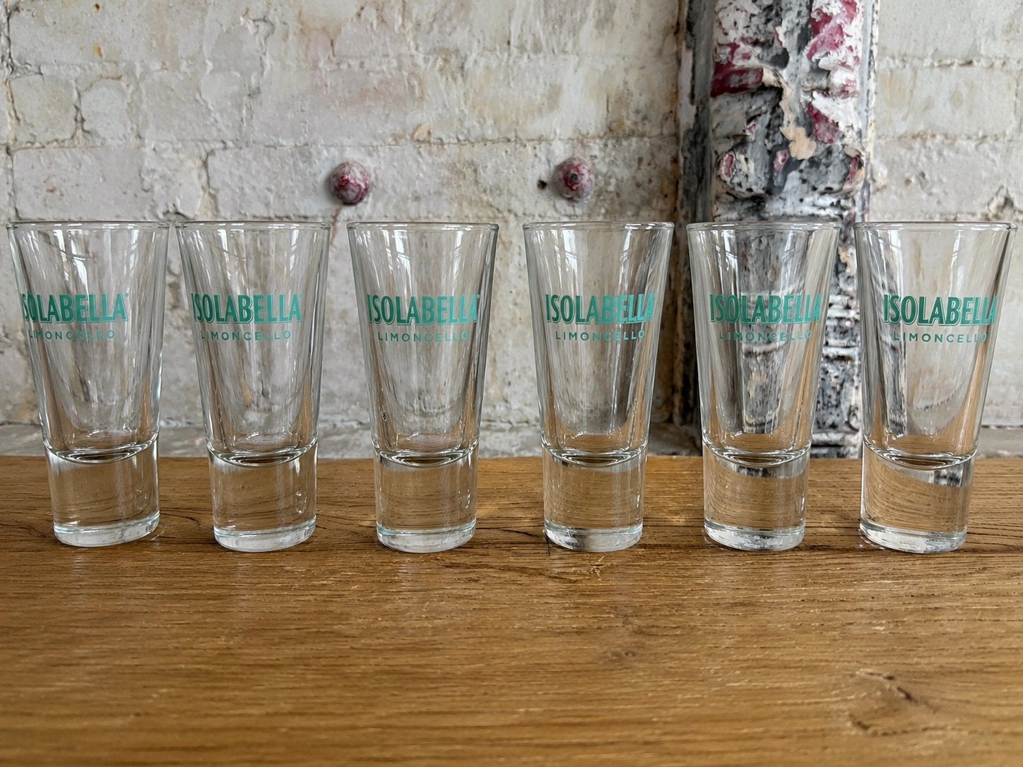 Isolabella Limoncello shotglas 6 st., Verzamelen, Glas en Borrelglaasjes, Ophalen of Verzenden, Nieuw, Bierglas