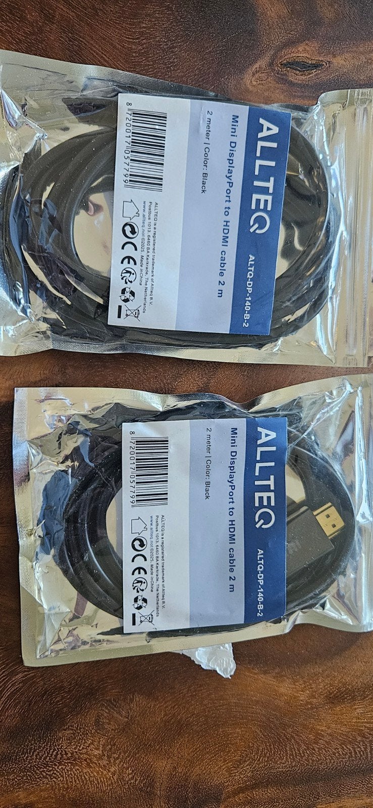 Mini DisplayPort naar HDMI kabel 2m, Ophalen of Verzenden