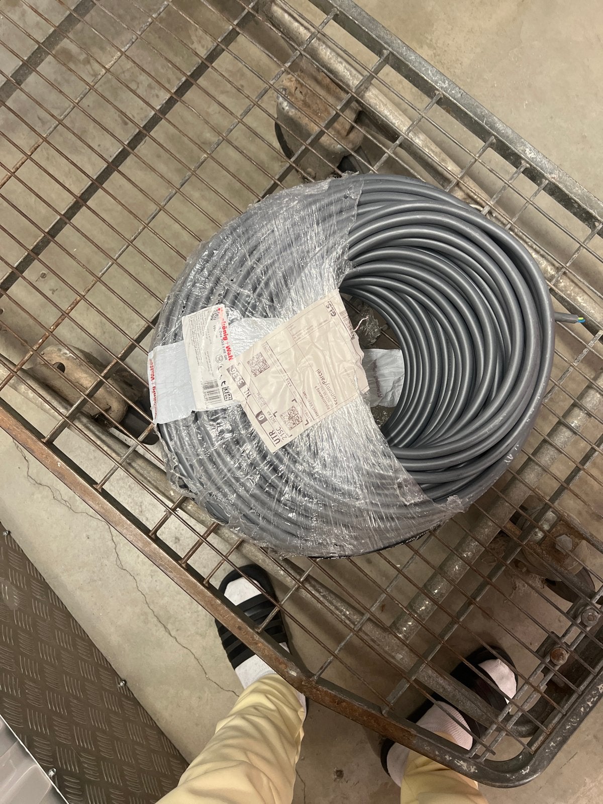 Nieuwe kabelhaspel 100m - KEMA gekeurd, Ophalen, Nieuw, Overige merken, Kabelhaspel