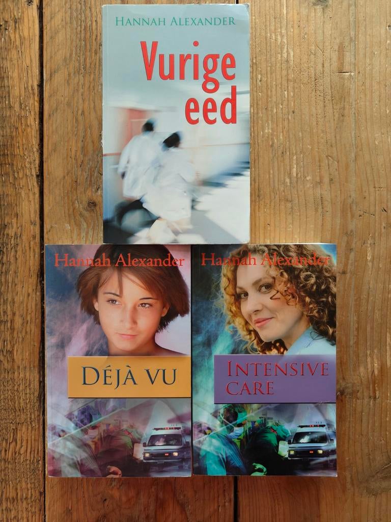 3 Medische romans van Hannah Alexander., Boeken, Ophalen of Verzenden, Zo goed als nieuw