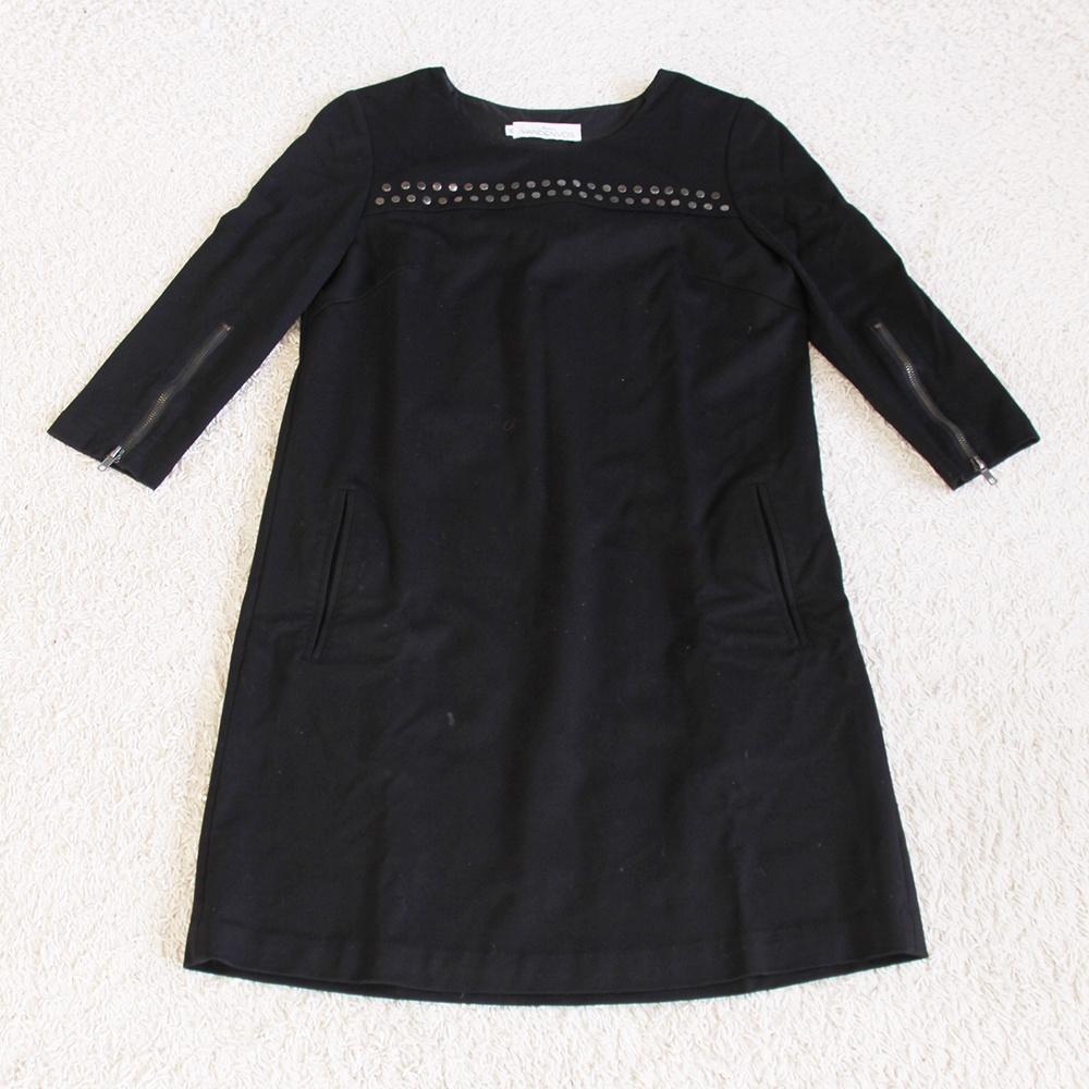 Zeer Mooi Van Den Vos Jurkje - 90 (Maat 38) € 75,-, Kleding | Dames, Jurken, Maat 38/40 (M), Zwart, Van Den Vos, Ophalen of Verzenden
