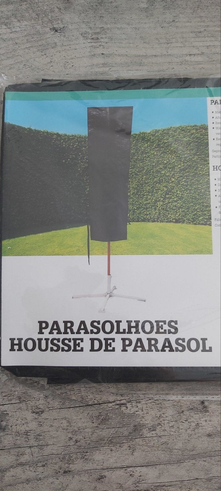 parasol hoes nieuw, Ophalen, Nieuw, Waterdicht, Minder dan 1 meter