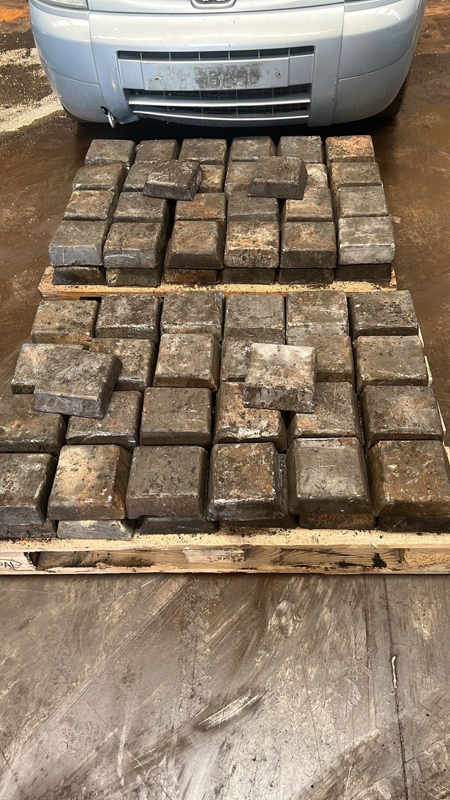 Ballast lood Loodblokken - Grote partij, Ophalen of Verzenden, Gebruikt, Lood