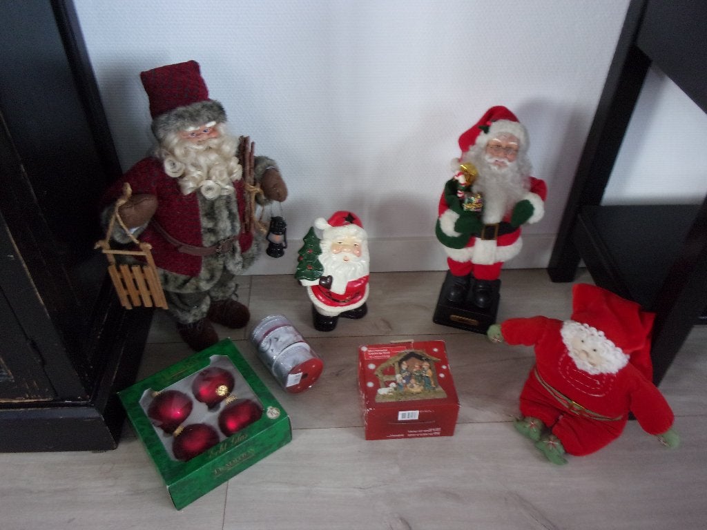 7 KERSTSPULLETJES, Ophalen of Verzenden, Gebruikt
