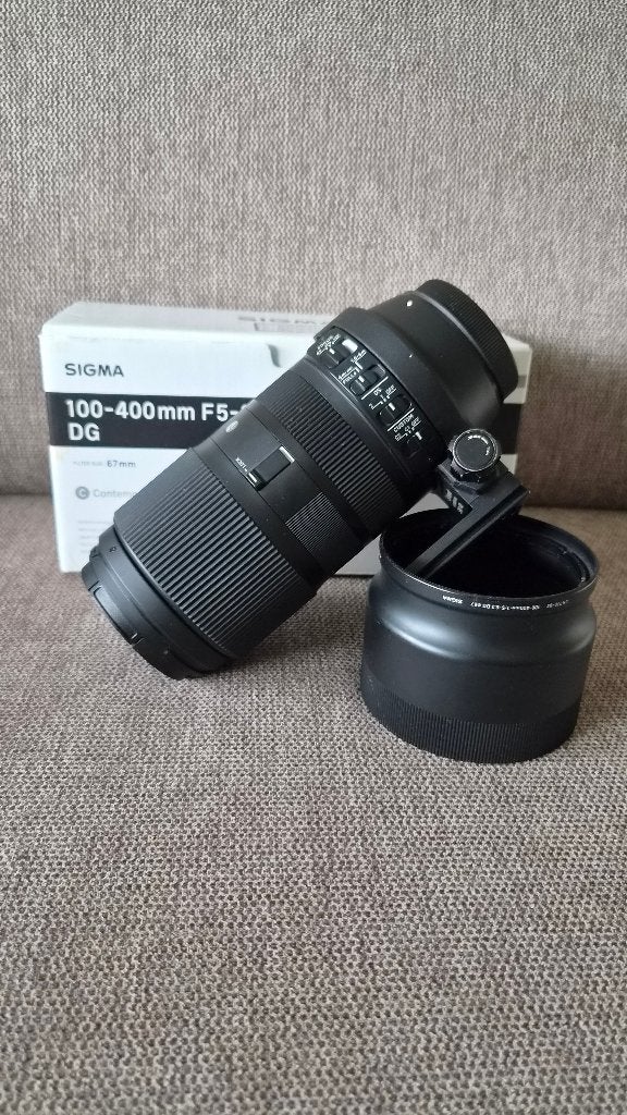 Sigma 100-400mm F/5-6.3 DG OS HSM C (voor Canon EF), Audio, Tv en Foto, Ophalen, 400 mm, Sigma, Telelens