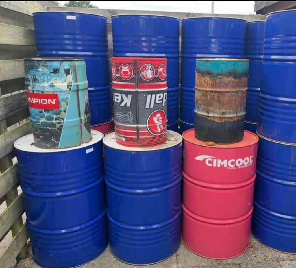 ️200 en 60 liter vaten ️, Ophalen of Verzenden, Zo goed als nieuw