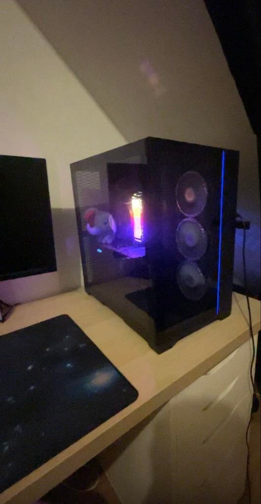 Game PC Ryzen 5 5600G, 1070Ti, 32GB RGB RAM, SSD+HDD, Ophalen, Gebruikt, HDD, 32 GB