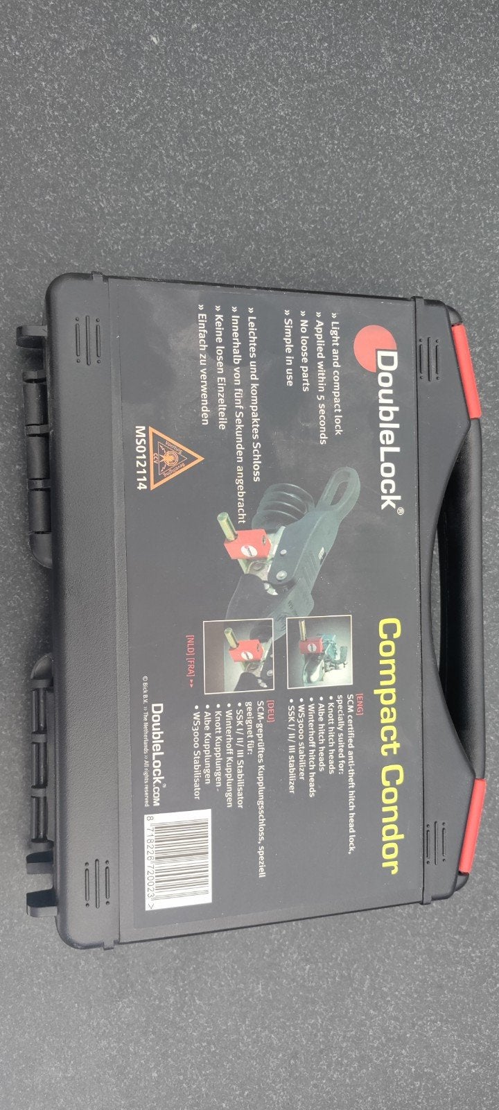 DoubleLock Compact Condor Dissel slot, Ophalen of Verzenden, Zo goed als nieuw