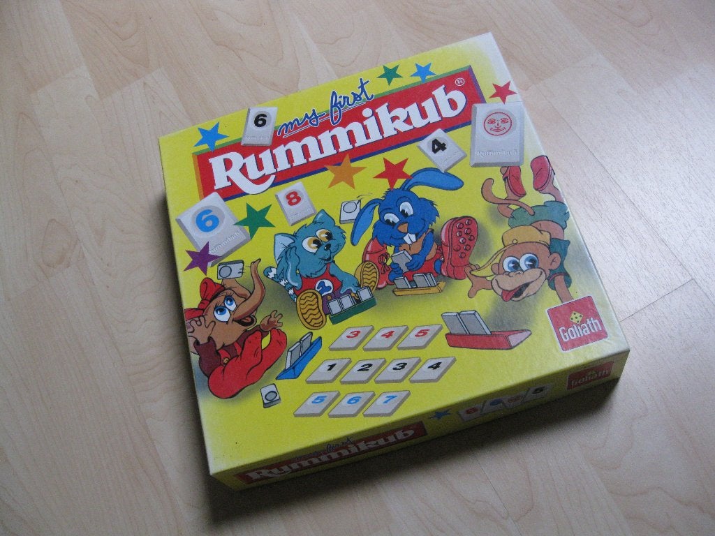 Rummikub, het prachtige spel om met met kinderen te spelen., Een of twee spelers, Ophalen of Verzenden, Nieuw, Goliath