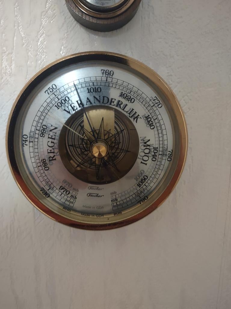 Fischer Barometer Made in GDR, Ophalen