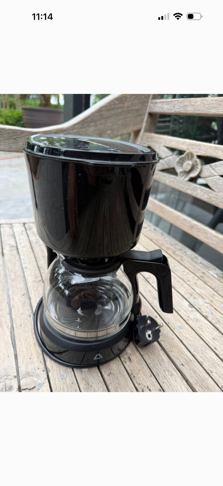 Koffiezetapparaat voor vier kopjes 600watt ongebruikt, Ophalen of Verzenden, Zo goed als nieuw