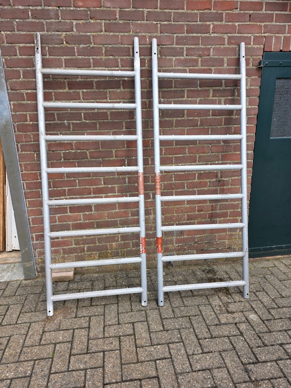 2 Layher steigerdelen te koop, Ophalen of Verzenden, X, D, X