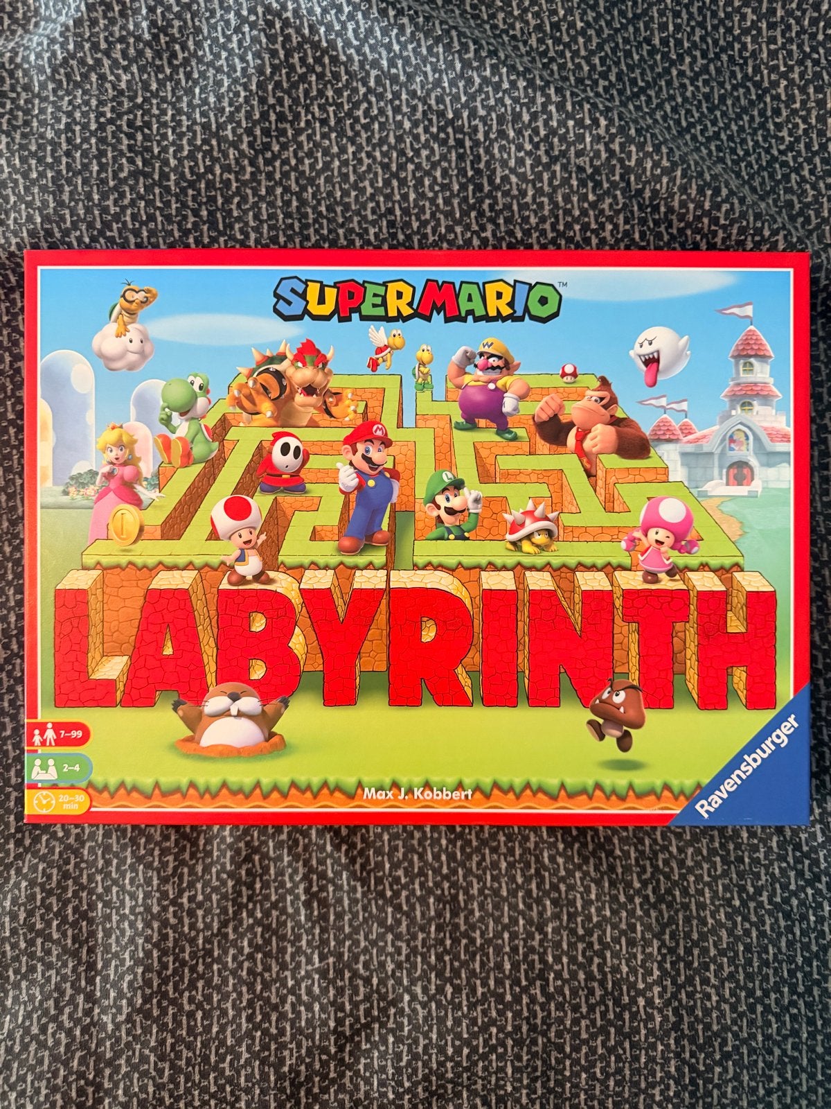 Super Mario Labyrinth Bordspel - Nieuw en Ongeopend, Een of twee spelers, Ophalen of Verzenden, Nieuw