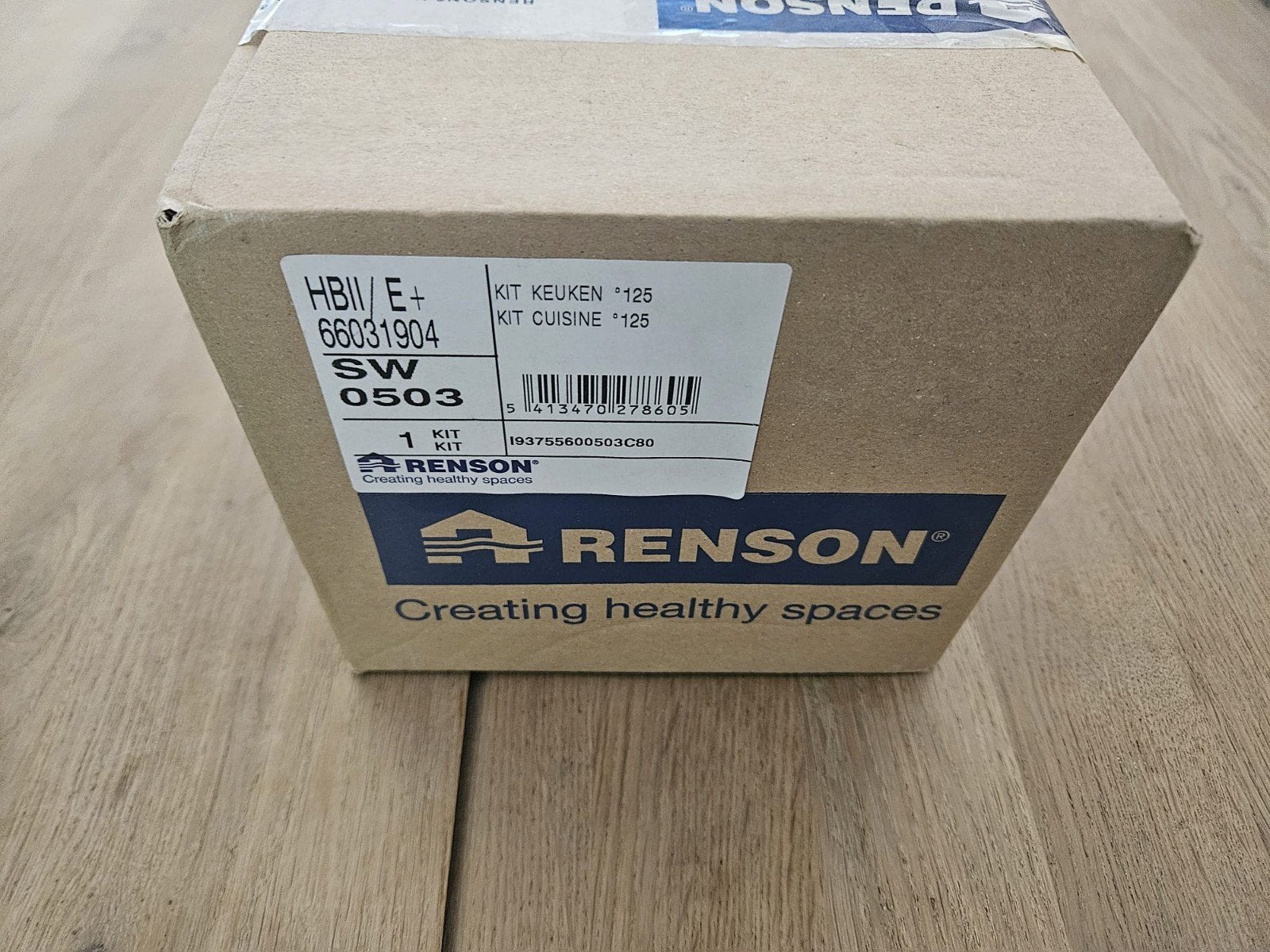 Renson Regelmodule Keuken SW0503 - Healthbox 2.0 (125mm), Ophalen of Verzenden, Nieuw