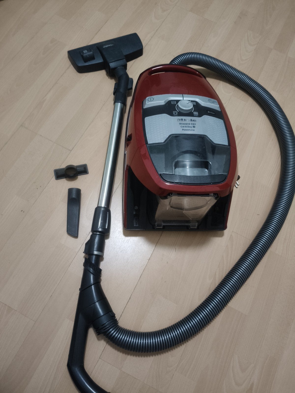 Miele Blizzard CX1 Cat & Dog PowerLine stofzuiger, Gebruikt, Inclusief accessoires, Ophalen of Verzenden, Miele