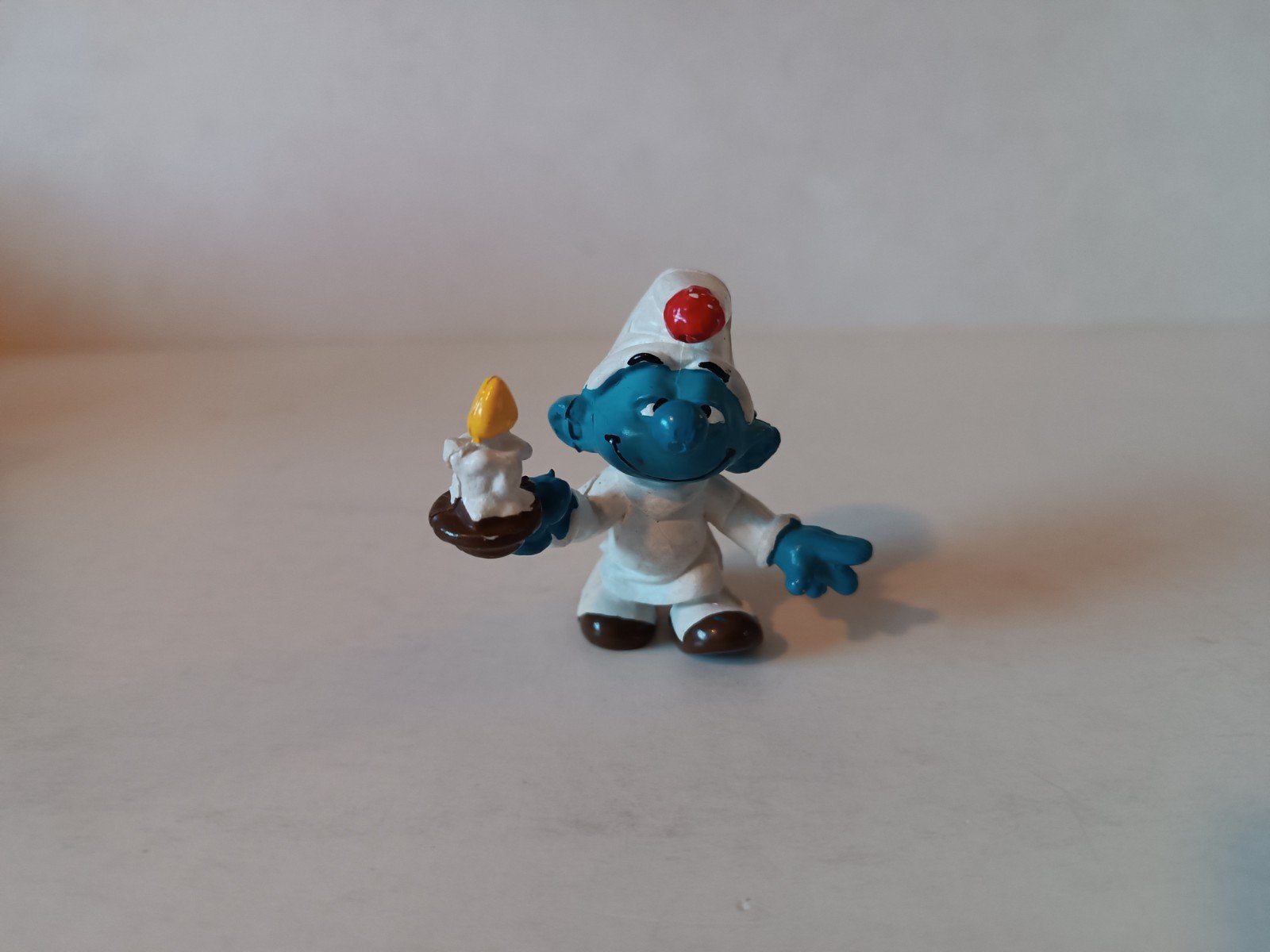Schleich Smurfen Collectie: Slaapwandel Smurf, Ophalen of Verzenden, Gebruikt, Overige Smurfen, Poppetje, Figuurtje of Knuffel