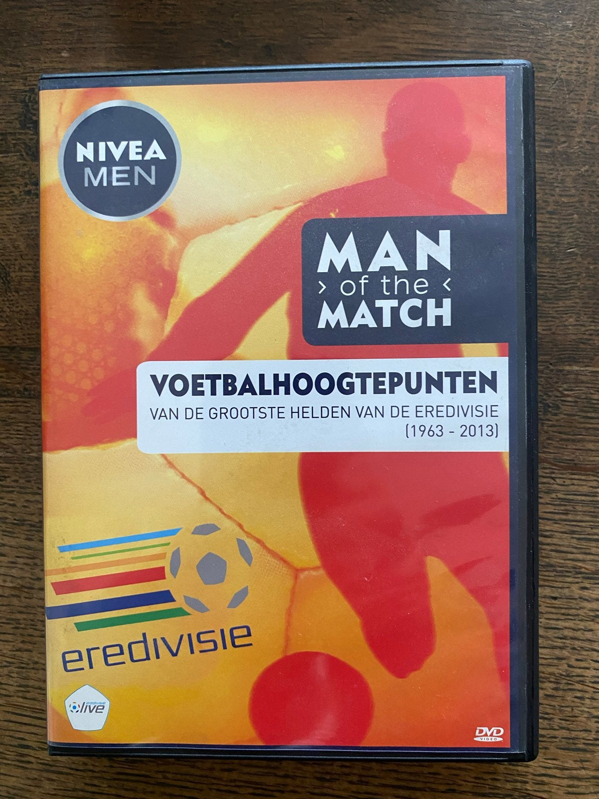 Voetbalhoogtepunten Eredivisie (1963-2013) DVD, Gebruikt, Voetbal, Ophalen of Verzenden, Inclusief doosje