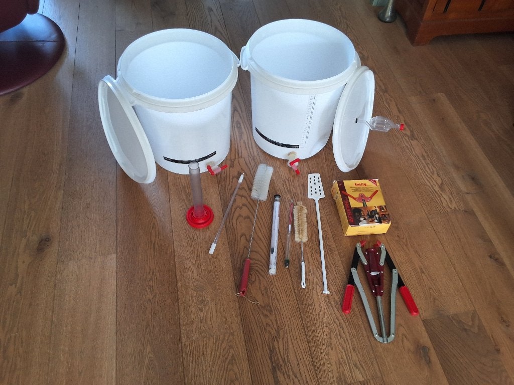 bier-brouw-pakket., Ophalen, Zo goed als nieuw