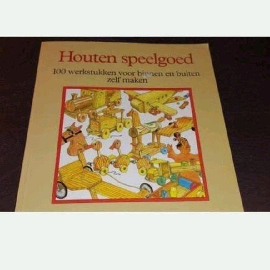 groot knutsel boek houten speelgoed maken Willem Aalders, Houtbewerking, Ophalen of Verzenden, Zo goed als nieuw, Willem Aalders