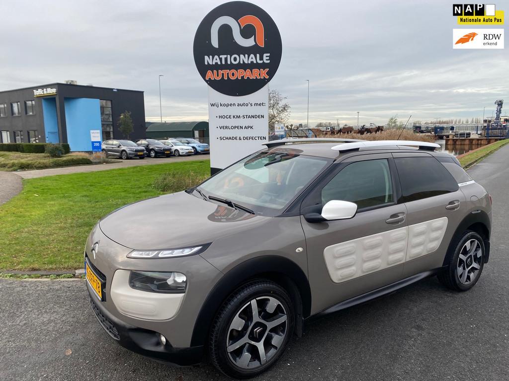 Citroen C4 Cactus * 2015 * 1.2 e-VTi Feel * AUTOMAAT * APK *, Auto's, Bruin, 82 pk, 23 km/l, Origineel Nederlands