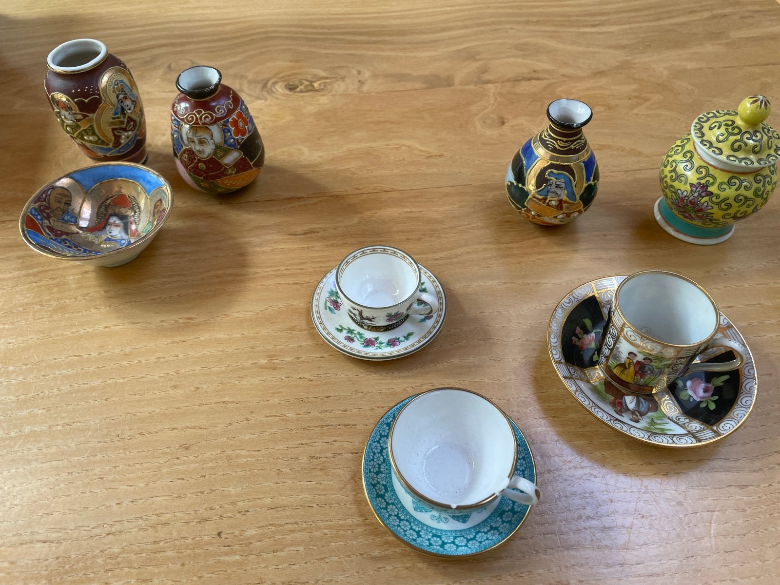 Chinese lakdoos met bloemen en vogels, 30x20x10 cm, Antiek en Kunst, Ophalen of Verzenden